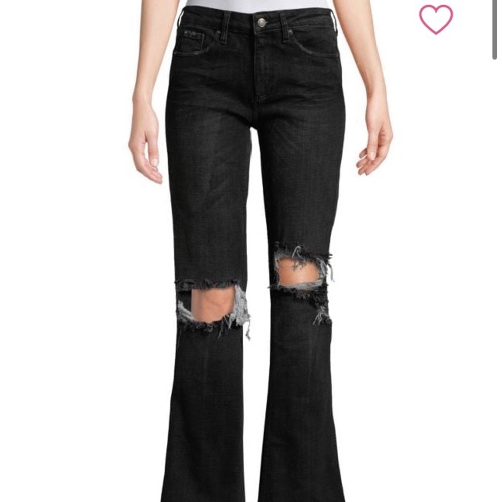 Free People Black Jeans Size 26